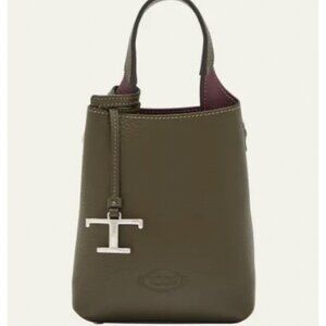 Tod's APA Micro Leather Top-Handle Bag. Like new.